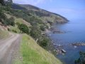 Image031 Die Schotterstrecke von Colville nach Fletcher Bay ist kurvig und folgt immer der Westk�ste der Coromandel Halbinsel.
